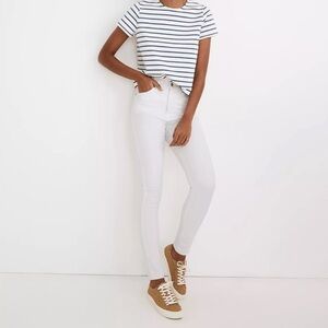 Madewell White Denim Jeans